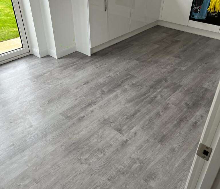 grey flooring kitchen Bournemouth
