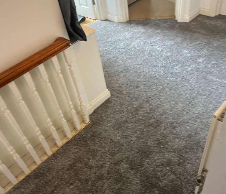 Grey carpet Upstairs Landing Bournemouth