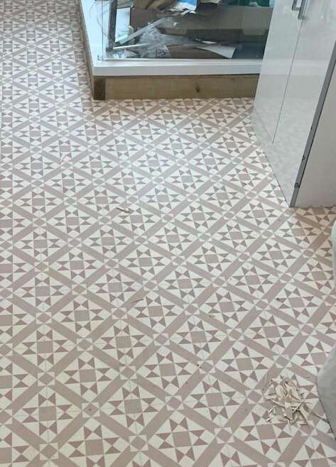 Patterned Bathroom Flooring Bournemouth
