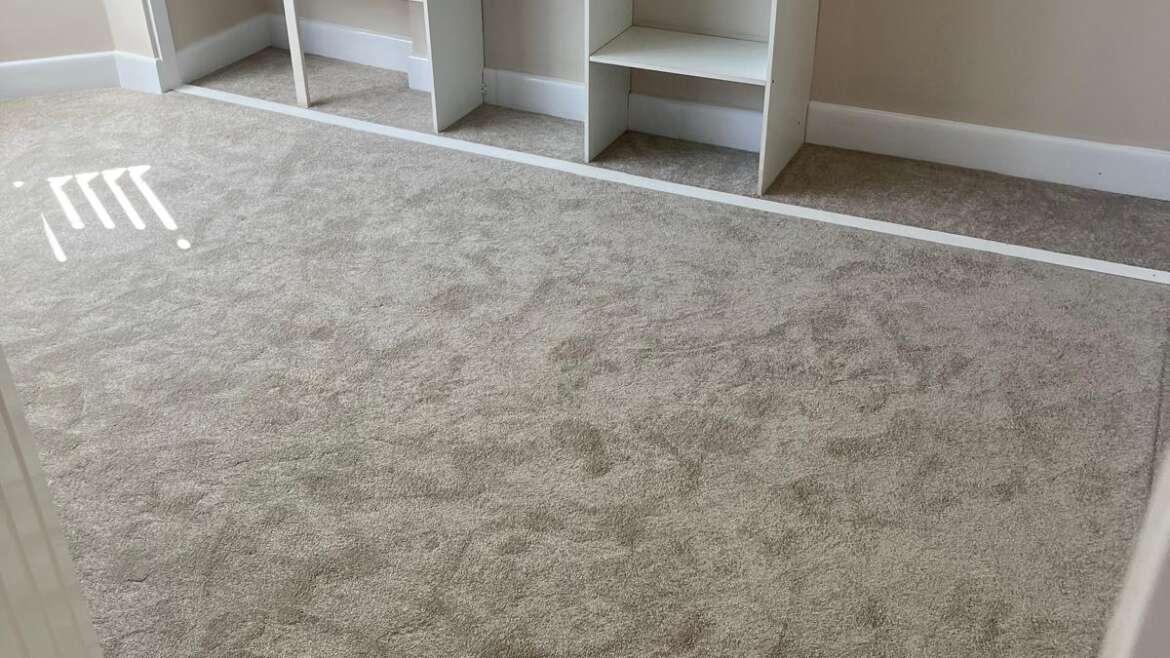 carpet in fitted wardrobe Bournemouth